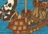 Sestřelte piráty na pirátské lodi