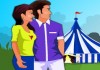 Sneaky Circus Smooching