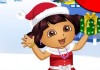 Dora with Santa Dressup