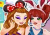 Girls in Disneyland
